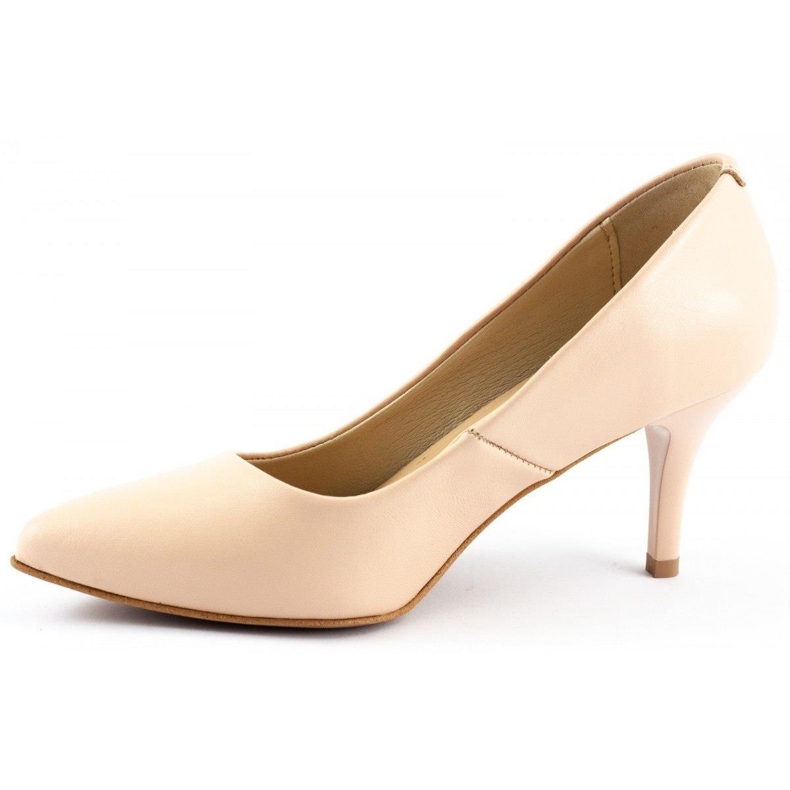 Saway 2169 tacones capuchino beige 1