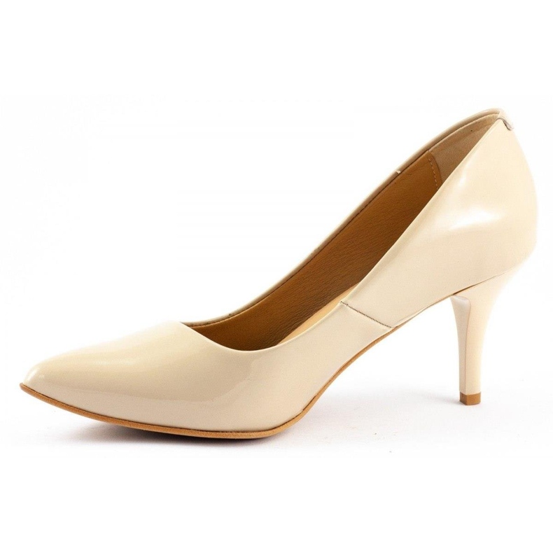 Saway Tacones de mujer 2169 beige claro 1