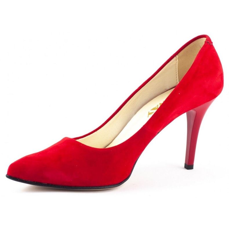 Saway Stilettos para mujer 2333 ante rojo 1