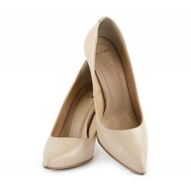 Saway Tacones altos de mujer 2333 cappuccino beige 4