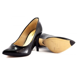 Saway Tacones de mujer 2333 barniz negro 3