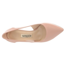 Tacones Neścior 105-C rosa empolvado rosado 4
