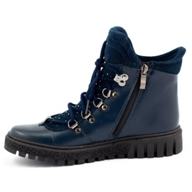 Dolce Pietro Botas de mujer 2055 azul marino 1