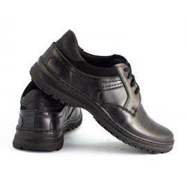 KOMODO Botas de invierno para hombre 835F negro 4