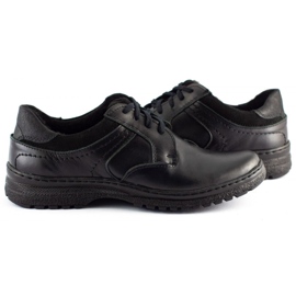 KOMODO Botas de invierno para hombre 835F negro 5