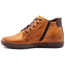 Polbut Zapatos de invierno para hombre J47F rojo naranja 1 Polbut Zapatos de invierno para hombre J47F rojo naranja 1