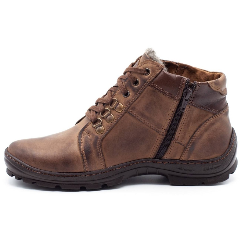 Mario Pala Zapatos de invierno para hombre 311MP marrón 1