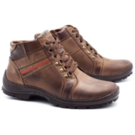 Mario Pala Zapatos de invierno para hombre 311MP marrón 2