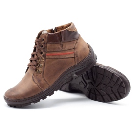 Mario Pala Zapatos de invierno para hombre 311MP marrón 3