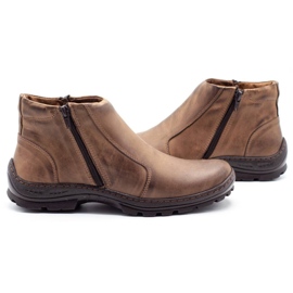 Mario Pala Botas de invierno de hombre marrón 300MP 5