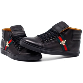 KENT 304V Zapatos casuales de hombre negro 6