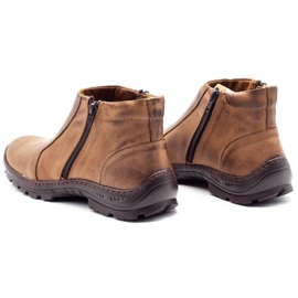 Mario Pala Botas de invierno de hombre marrón 300MP 7
