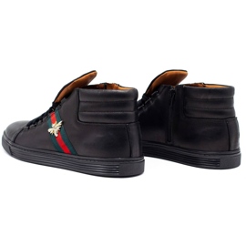 KENT 304V Zapatos casuales de hombre negro 7
