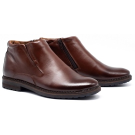 Mario Pala Botas de invierno de hombre marrón 293MP 2