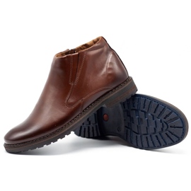 Mario Pala Botas de invierno de hombre marrón 293MP 3