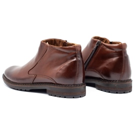 Mario Pala Botas de invierno de hombre marrón 293MP 7