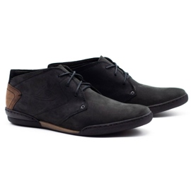 Polbut Zapatos de hombre negros con aislamiento ante C37F 2