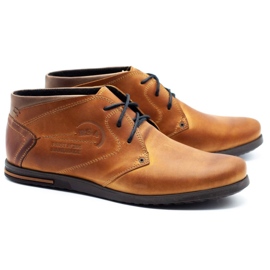 Polbut Zapatos con aislamiento para hombre C37F rojo naranja 2