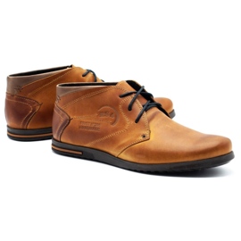 Polbut Zapatos con aislamiento para hombre C37F rojo naranja 4