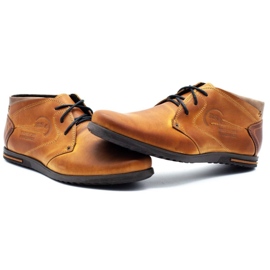 Polbut Zapatos con aislamiento para hombre C37F rojo naranja 6