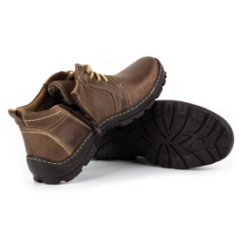 Joker 592 zapatos de invierno de hombre marrón 5
