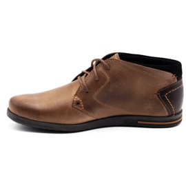 Polbut Zapatos de hombre marrones con aislamiento C37F marrón 1 Polbut Zapatos de hombre marrones con aislamiento C37F marrón 1
