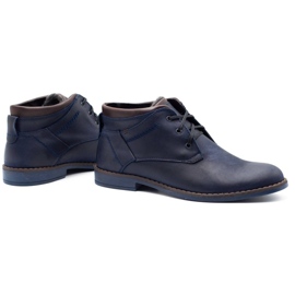 Polbut Zapatos con aislamiento para hombre J38S azul marino 4