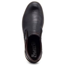 Polbut Zapatos de hombre negros 401E 1