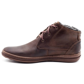 Polbut 339 botas de invierno para hombre, marrón oscuro 2