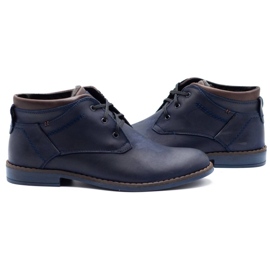 Polbut Zapatos con aislamiento para hombre J38S azul marino 5