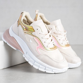 Sweet Shoes Zapatillas beige con estilo 2