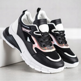 Sweet Shoes Zapatillas negras con estilo negro 2 Sweet Shoes Zapatillas negras con estilo negro 2