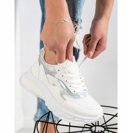 Sweet Shoes Zapatillas blancas con estilo blanco 1