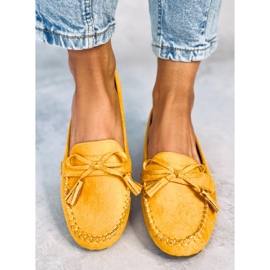 BM Mocasines mujer miel XR-1R2 Amarillo 3