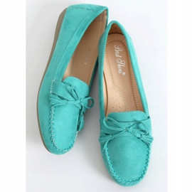 Mocasines de mujer verde XR-1R2 Verde 1