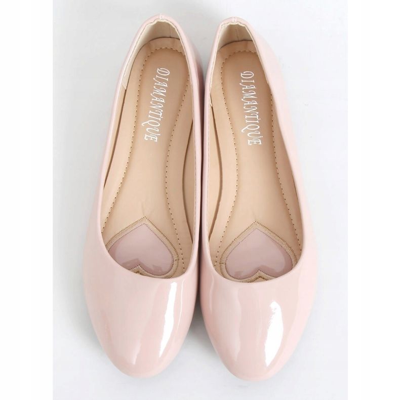 Bailarinas charol beige-rosa 9988-60 Nude 1