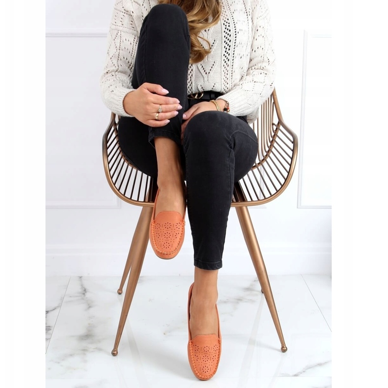 BM Mocasines calados naranja XR-1R6 Orange 1