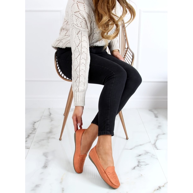 BM Mocasines calados naranja XR-1R6 Orange 2