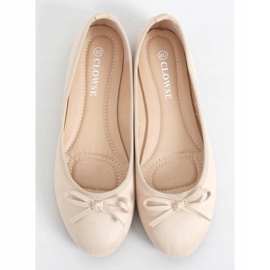 Bailarinas de ante beige 9F116 Beige 1