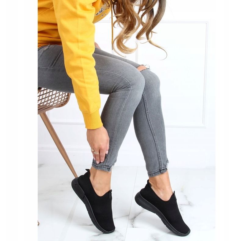 Calcetines deportivos negros C9273 Negro 2