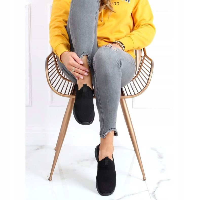 Calcetines deportivos negros C9273 Negro 1