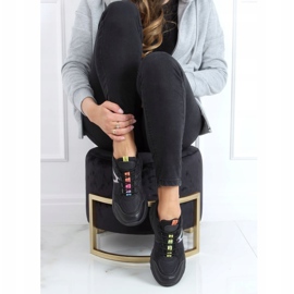 Zapatillas deportivas de mujer negras BM-590 Allblack negro 2