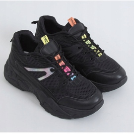 Zapatillas deportivas de mujer negras BM-590 Allblack negro 1