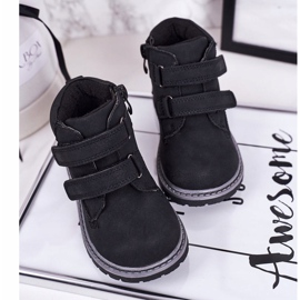 Apawwa Velcro Moa Negro Infantil 2