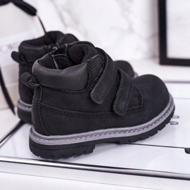 Apawwa Velcro Moa Negro Infantil 3