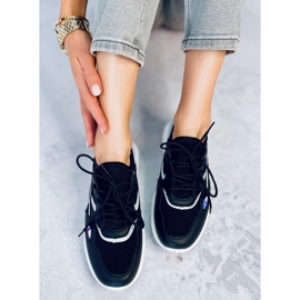 Zapatillas deportivas negras B0-560 Negra negro 2