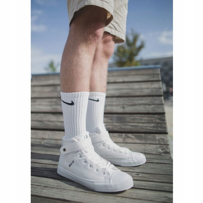 Zapatillas altas para hombre Big Star White Y174024 blanco 2