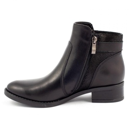 Dolce Pietro Black Botas aislantes de mujer 0892 black negro 1