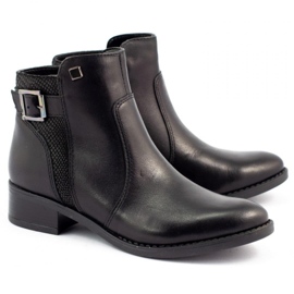 Dolce Pietro Black Botas aislantes de mujer 0892 black negro 2