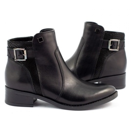 Dolce Pietro Black Botas aislantes de mujer 0892 black negro 4